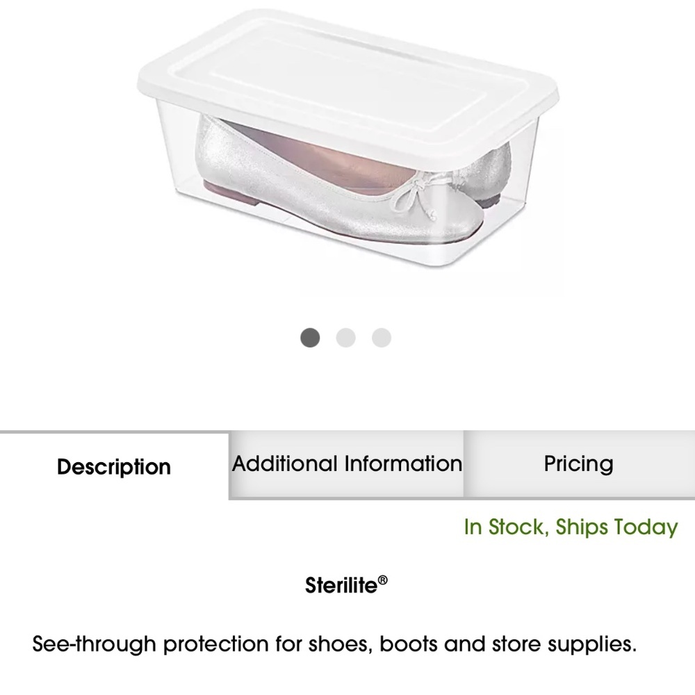 6 plastic clear shoe boxes